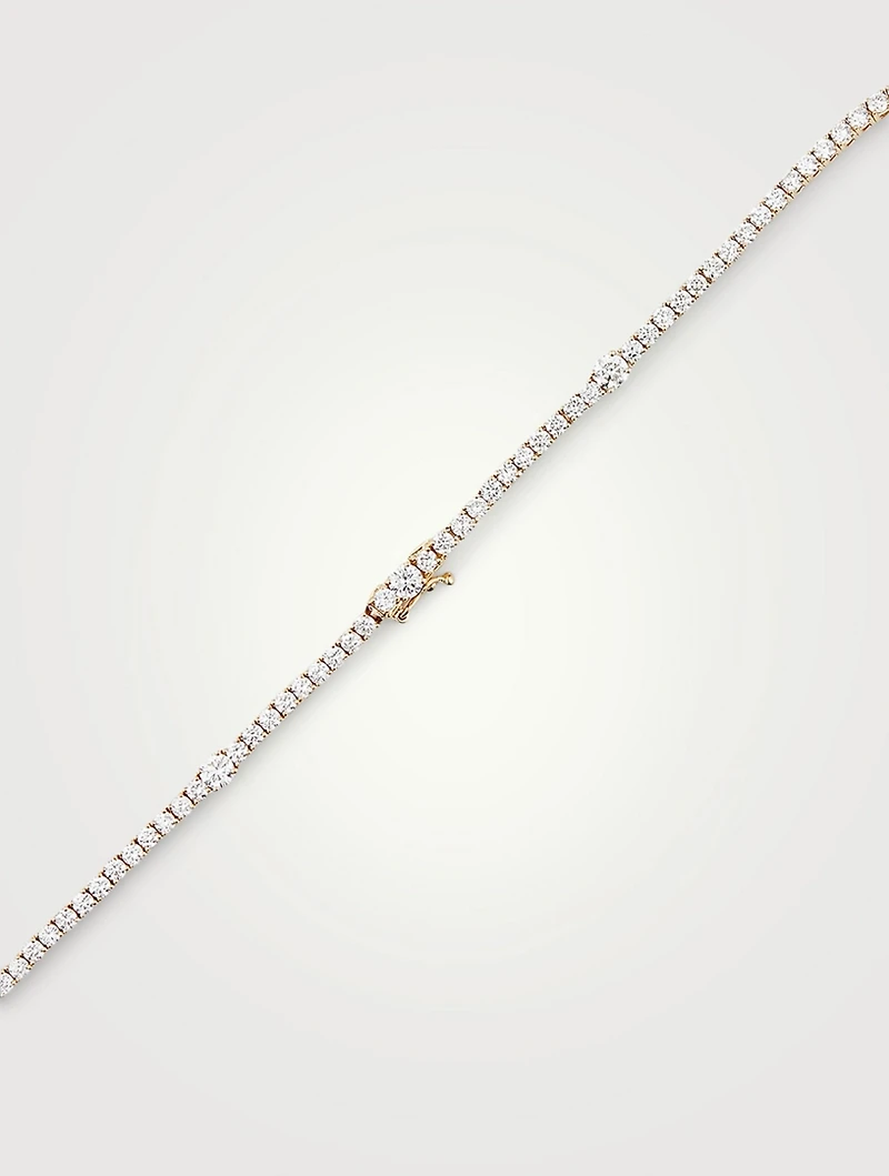 Collins 18K Gold Diamond Necklace
