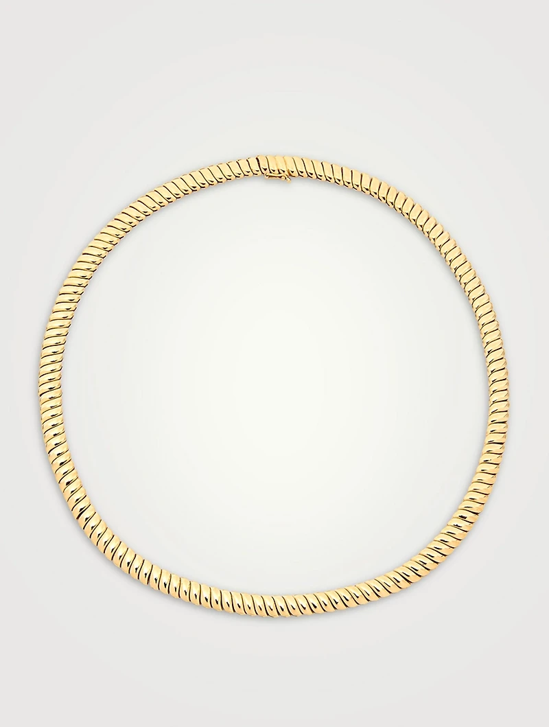 Zoe 18K Gold Choker Necklace