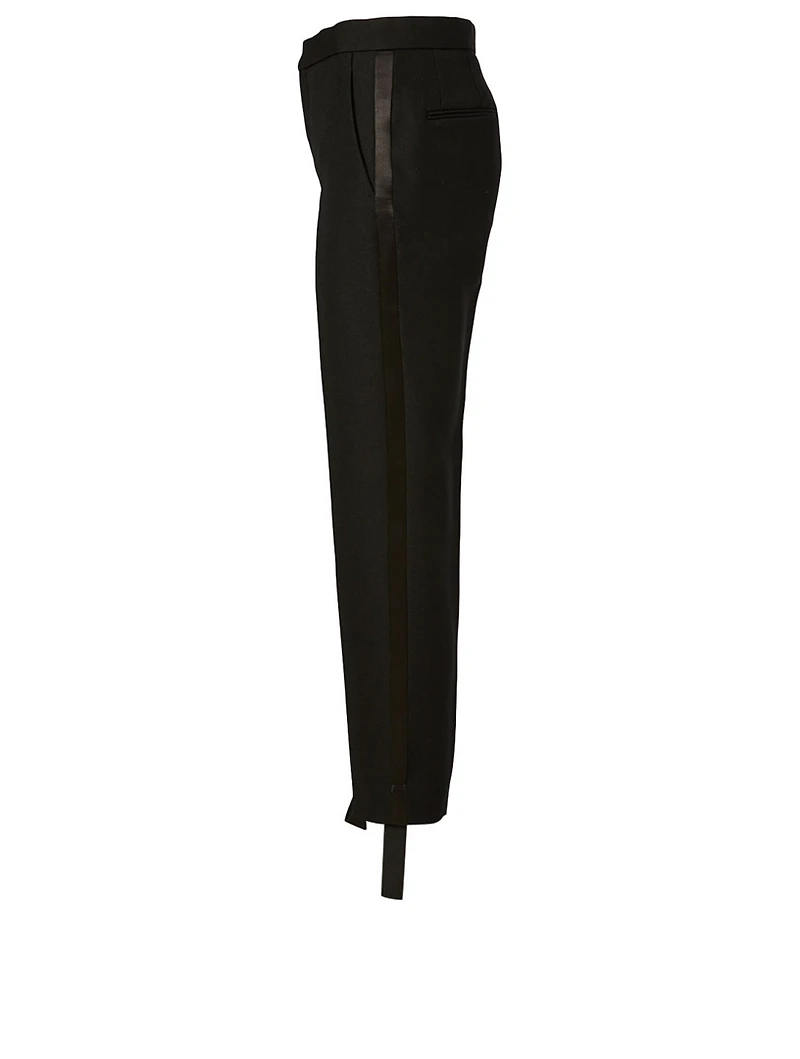 Wool Tuxedo Pants