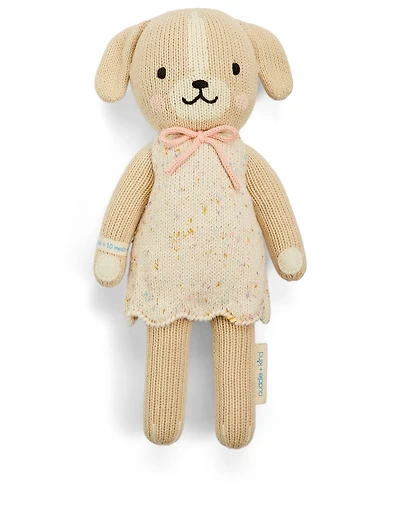 Mia The Dog Knit Doll