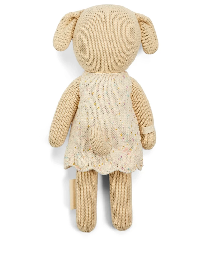 Mia The Dog Knit Doll