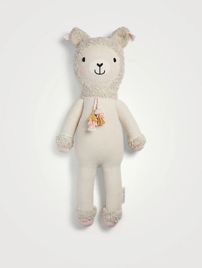 Lola The Llama Knit Doll