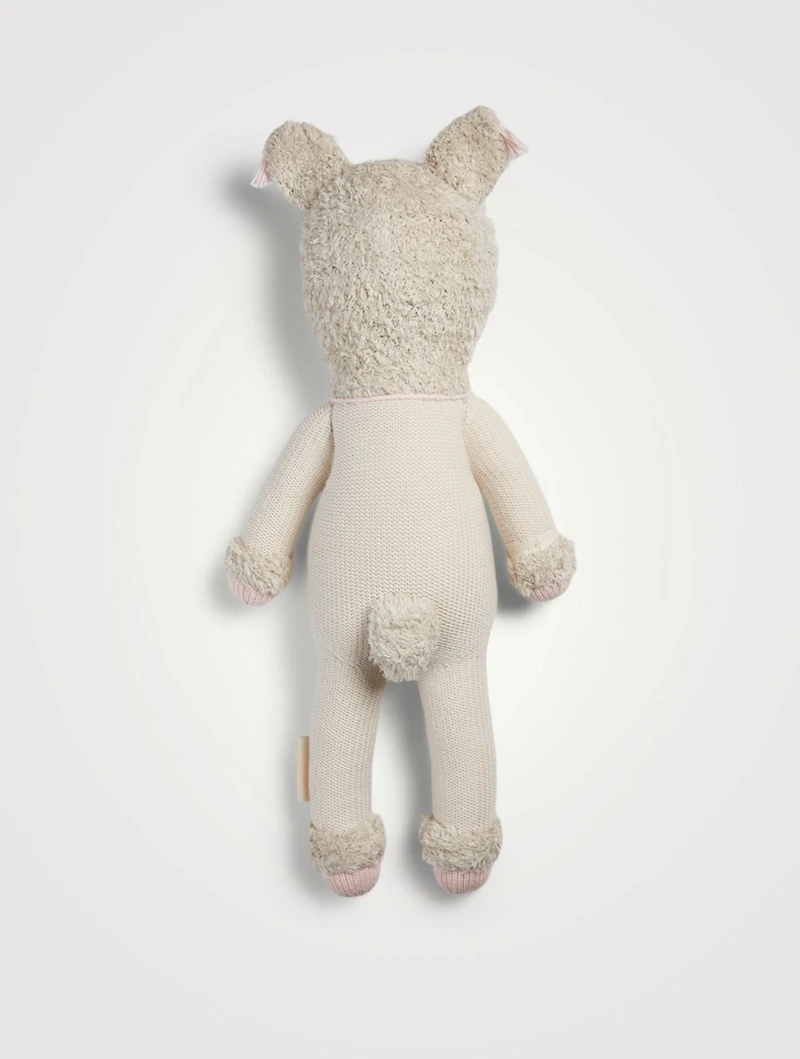 Lola The Llama Knit Doll
