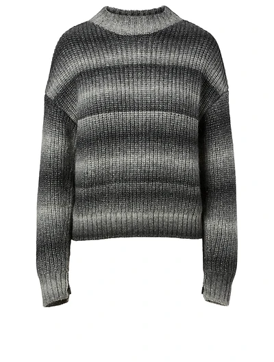 Alpaca-Blend Ombre Sweater