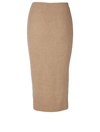 Wool And Cashmere Midi Skirt