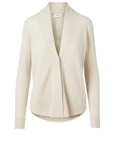 Wool And Cashmere V-Neck Cardigan