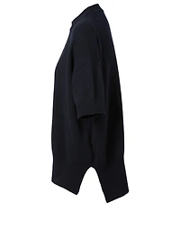 Cashmere Short-Sleeve Sweater