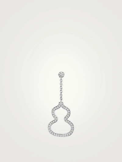 Wulu 18K White Gold Earring With Diamonds