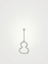 Wulu 18K White Gold Earring With Diamonds