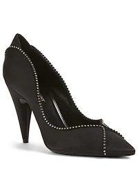 Paris 95 Strass Silk Pumps