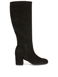Jamie Suede Heeled Knee-High Boots