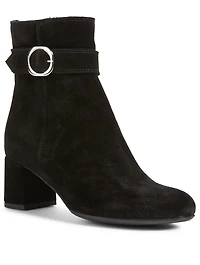 Jake Suede Heeled Ankle Boots