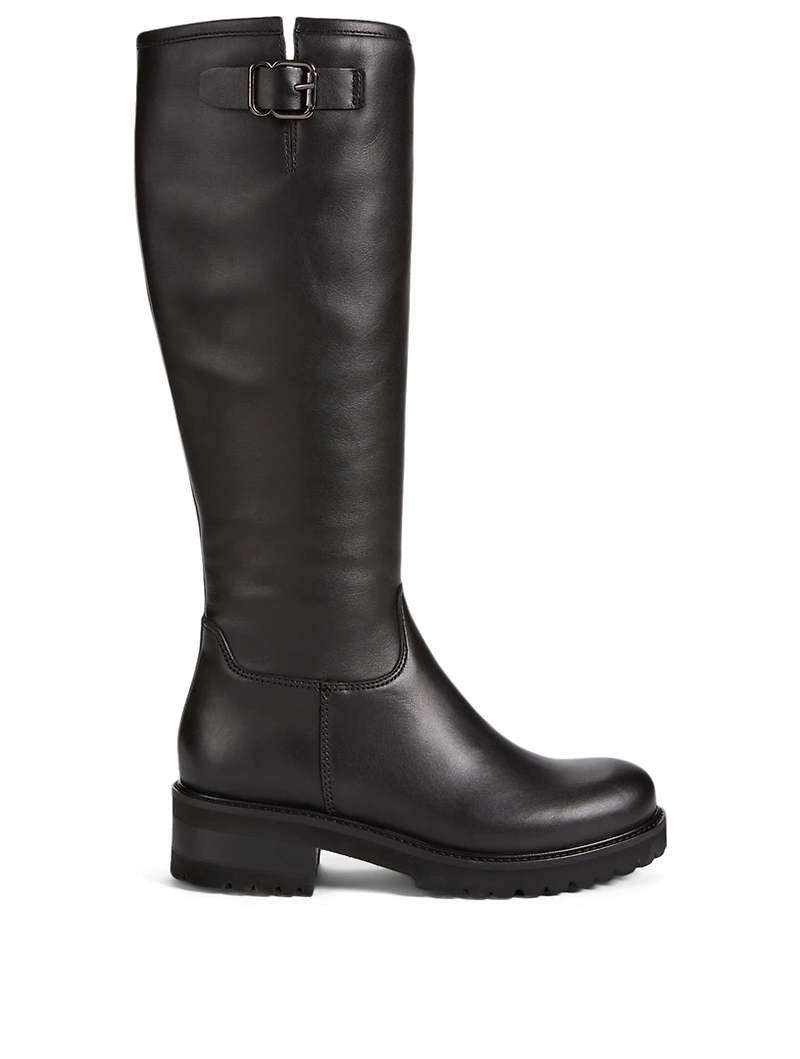 Carey Leather Knee-High Boots