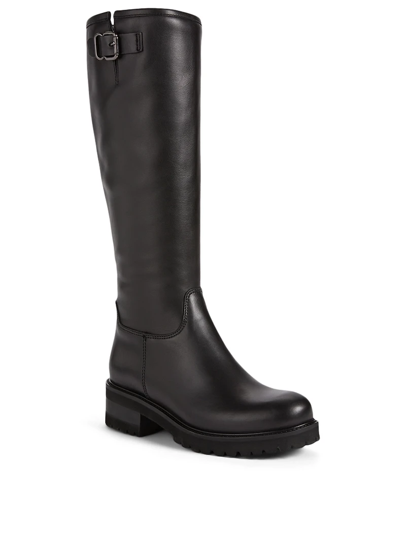 Carey Leather Knee-High Boots