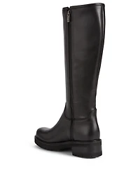 Carey Leather Knee-High Boots