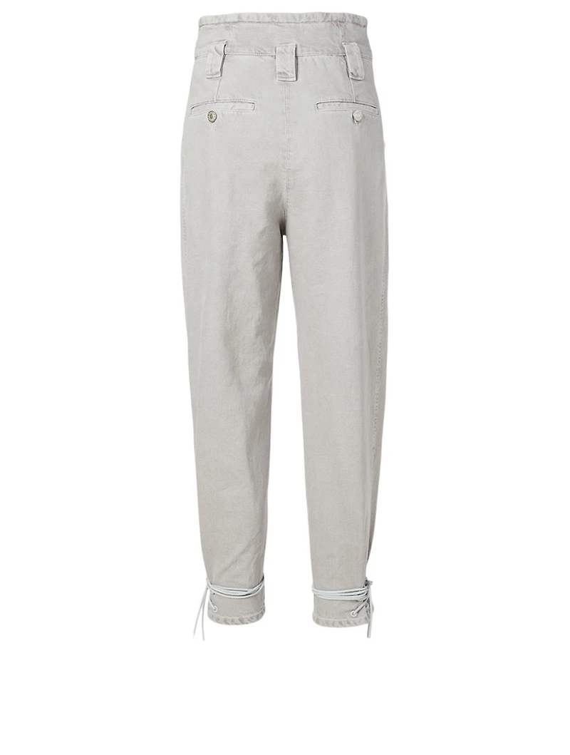 Nubaia High-Waisted Jeans