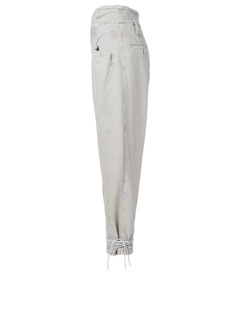 Nubaia High-Waisted Jeans