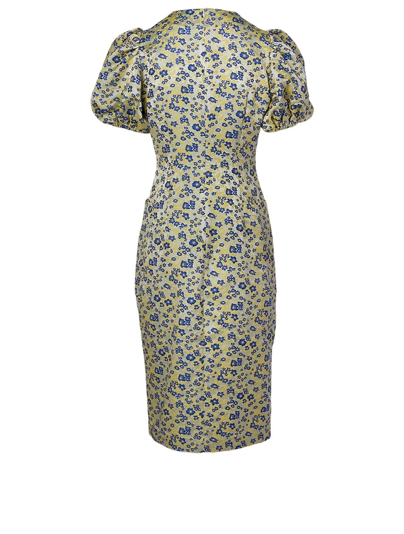 Katarina Midi Dress Floral Print