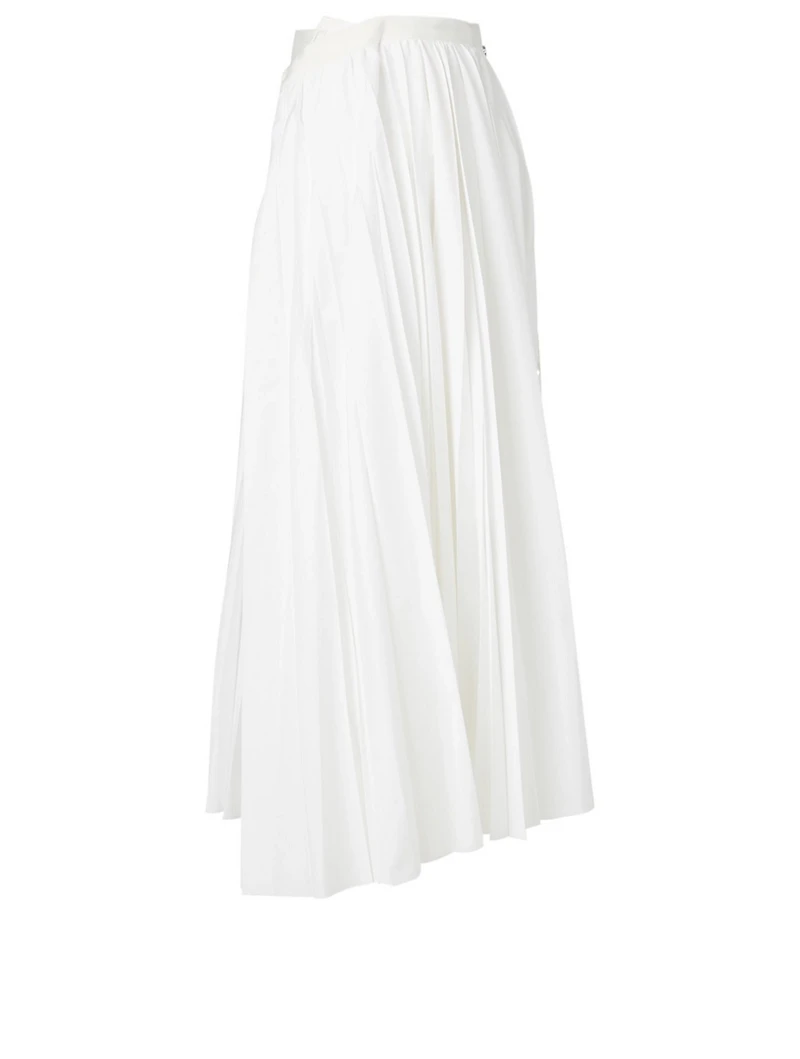 Paisley Lace Asymmetric Skirt
