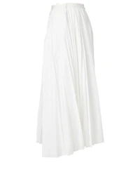 Paisley Lace Asymmetric Skirt
