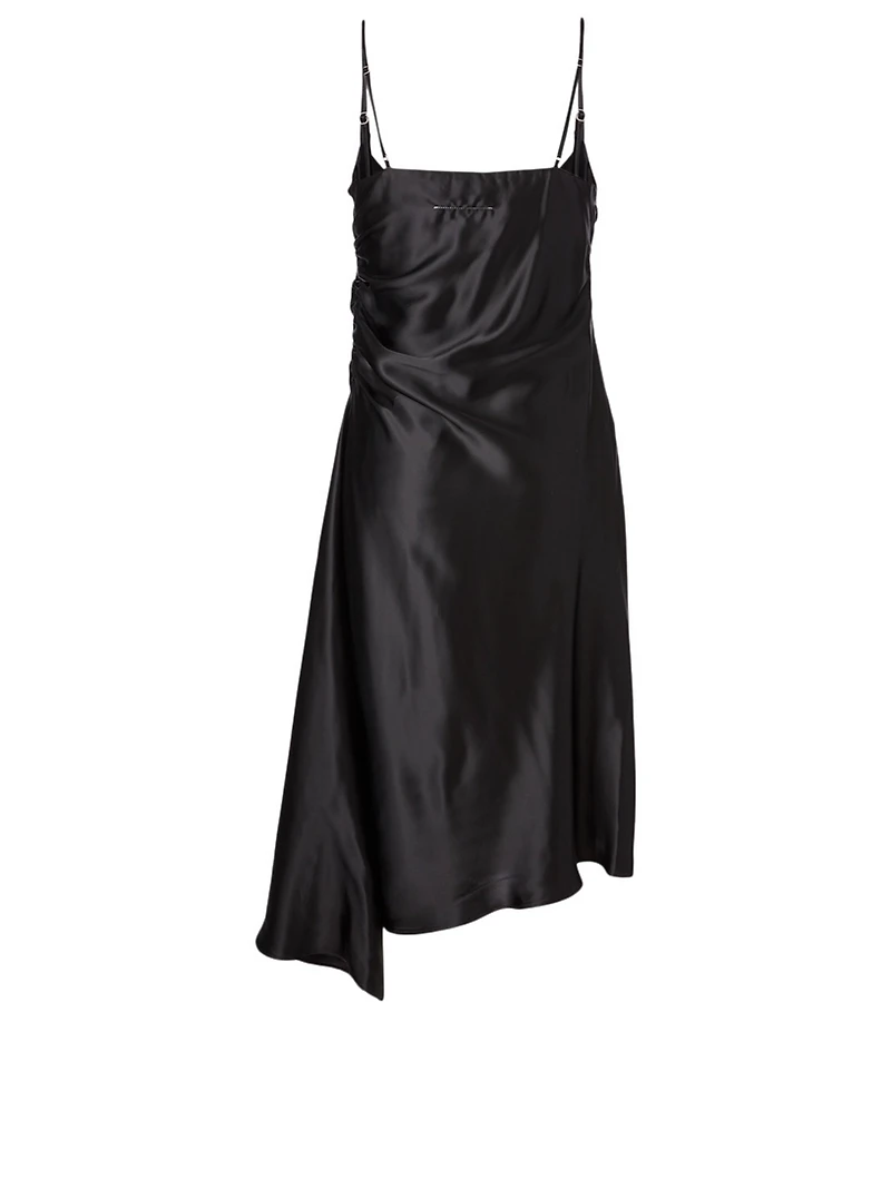 Satin Slip Midi Dress