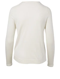 Cashmere And Silk Knit Top
