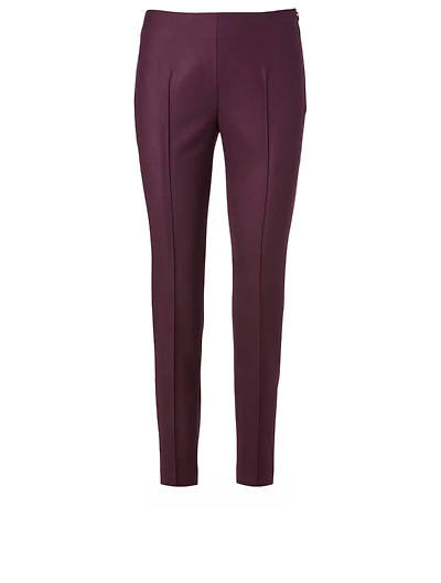 Wool Stretch Slim Pants