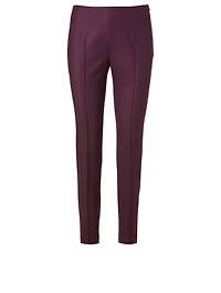 Wool Stretch Slim Pants