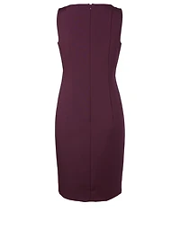 Silk Stretch Sheath Dress