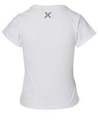 Cotton T-Shirt With Crisscross Logo
