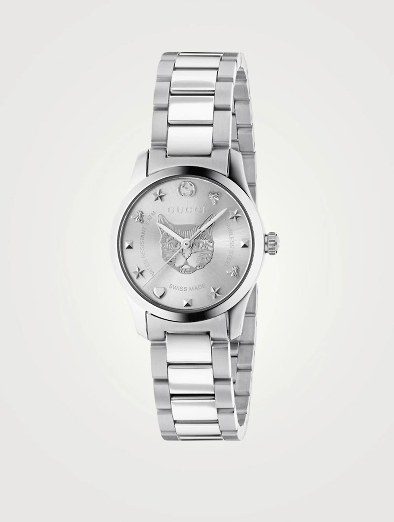 G-Timeless Stainless Steel Bracelet Watch