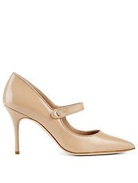 Campaine Patent Mary Jane Pumps