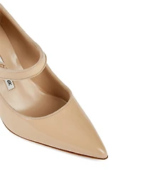 Campaine Patent Mary Jane Pumps