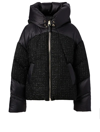 Matignon Tweed Down Puffer Jacket