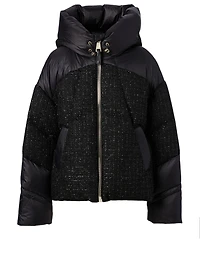 Matignon Tweed Down Puffer Jacket