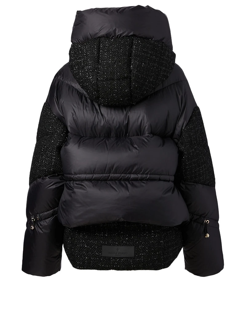 Matignon Tweed Down Puffer Jacket