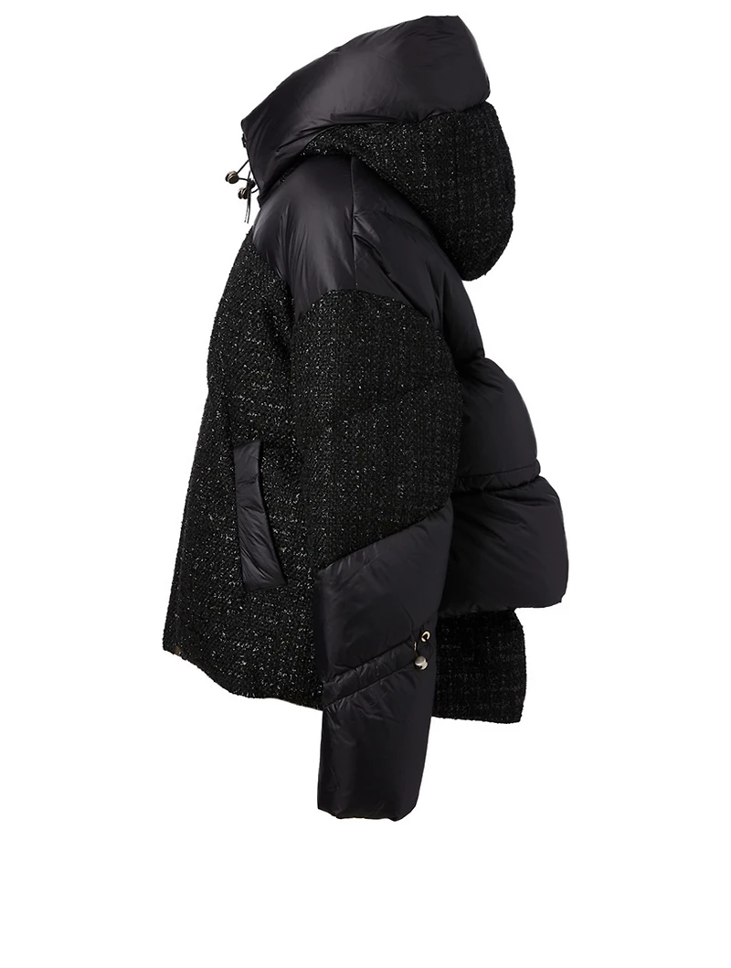 Matignon Tweed Down Puffer Jacket