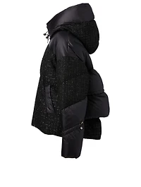 Matignon Tweed Down Puffer Jacket