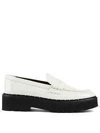 Mocassino Patent Leather Platform Loafers