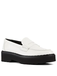 Mocassino Patent Leather Platform Loafers