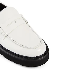 Mocassino Patent Leather Platform Loafers