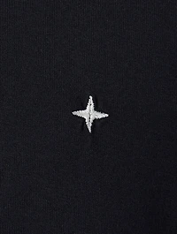 Cotton T-Shirt With Small Star