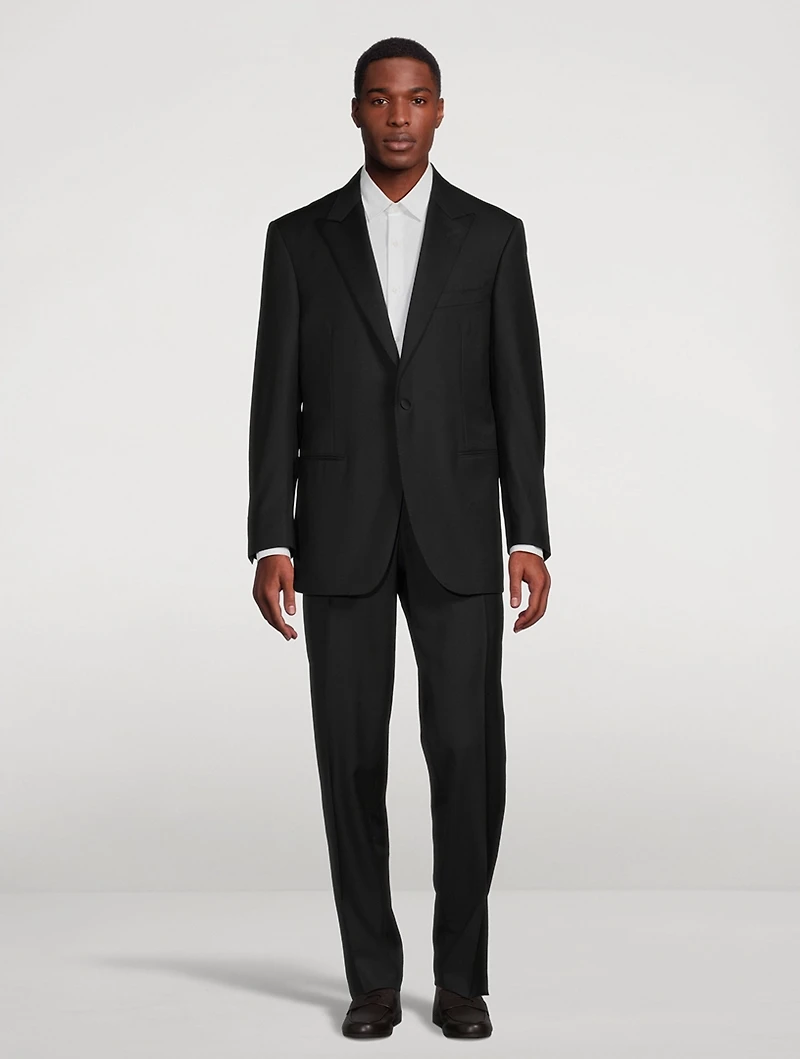 Wool Tuxedo Two-Piece Suit