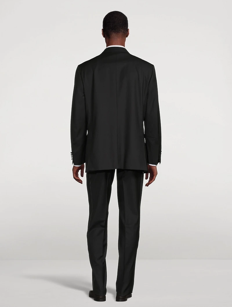 Wool Tuxedo Two-Piece Suit