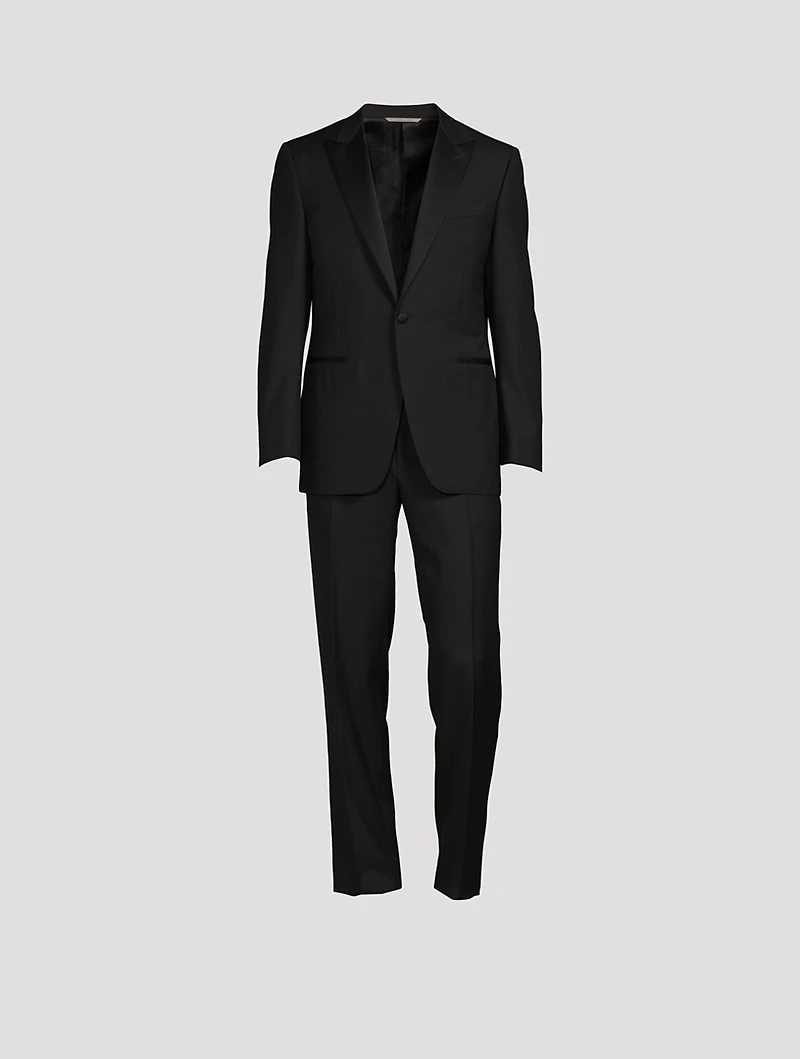 Wool Tuxedo Two-Piece Suit
