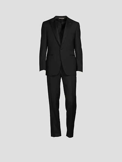 Wool Tuxedo Two-Piece Suit
