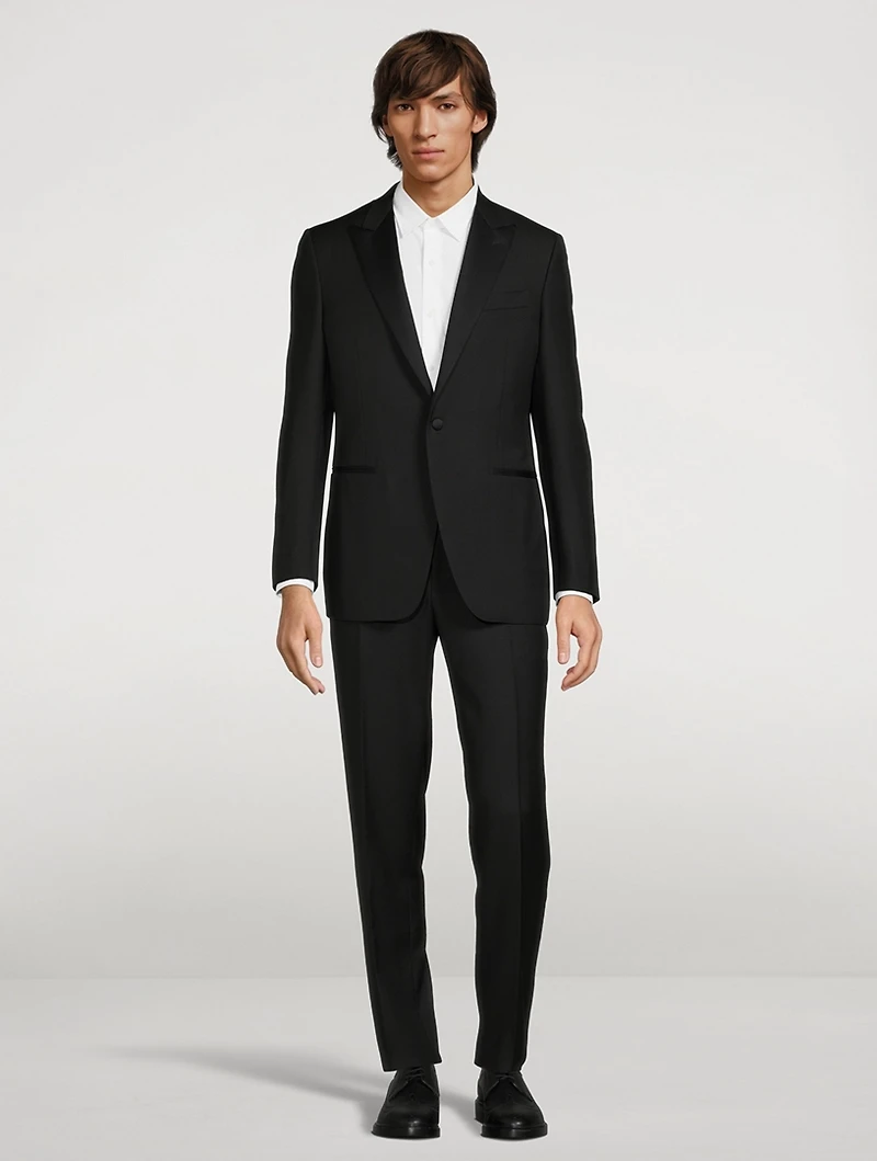 Wool Tuxedo Two-Piece Suit
