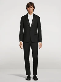 Soho Wool And Mohair Two-Piece Tailored Suit