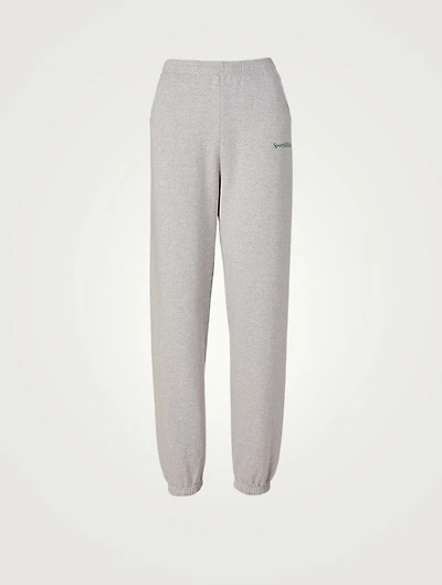 Cotton Sweatpants With Logo
