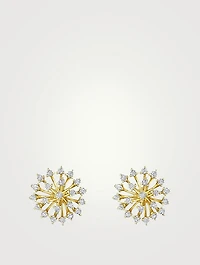 Luminus 18K Gold Earrings With Diamonds